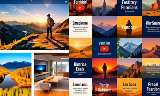design amazing eye catching thumbnail in 3 hours
