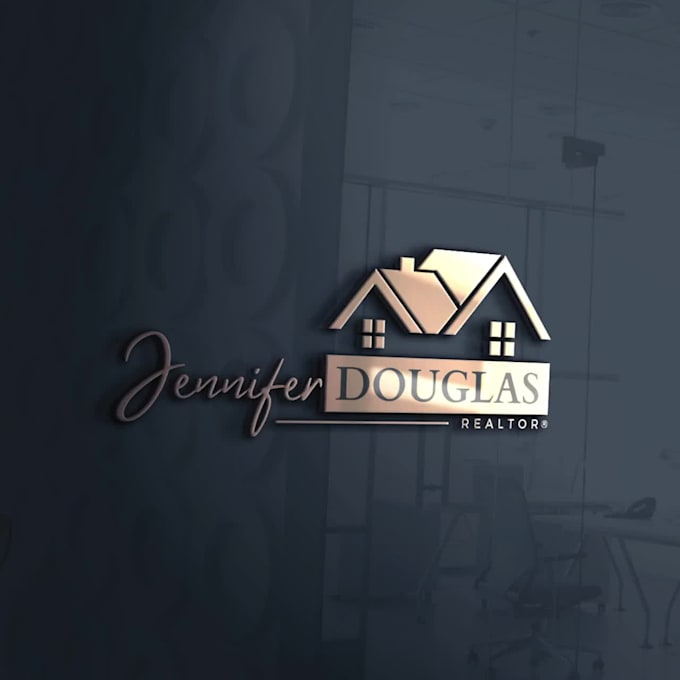 do signature real estate, realtor, and property logo design
