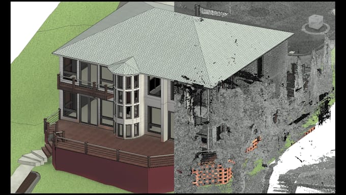 convert point cloud to revit, rhino, and 3d cad models