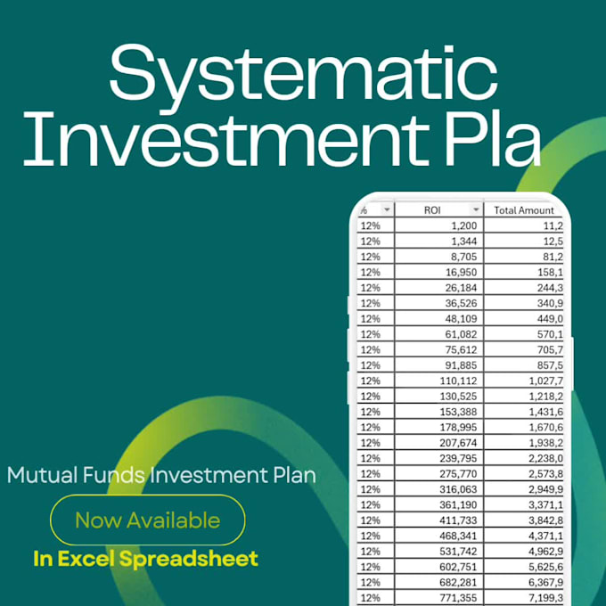 systematic investment plan in excel spreadsheet