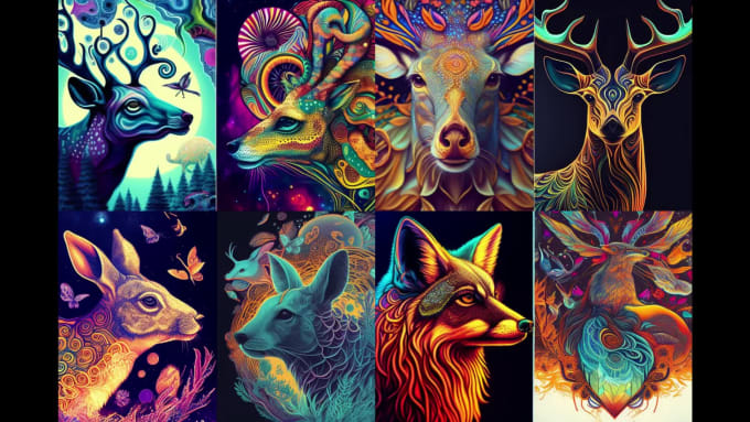 Create amazing ai generated designs using midjourney ai by Raducova ...