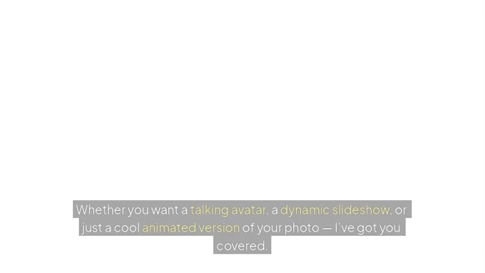 animate your pictures into stunning motion art using ai