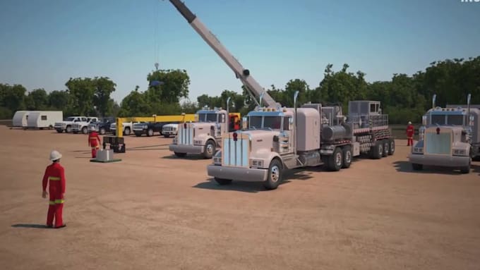 Do 3d industrial video workplace safety training animation construction ...