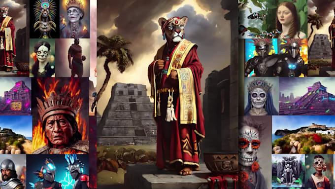 create amazing, artistic, gallery ready, digital illustrations