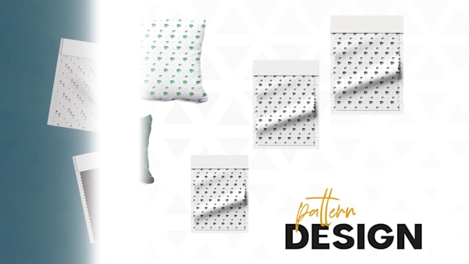 professional hand drawn textile pattern design
