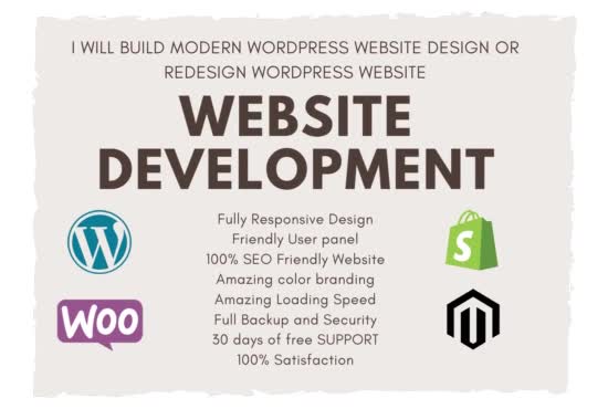 create and customize a responsive wordpress website for you