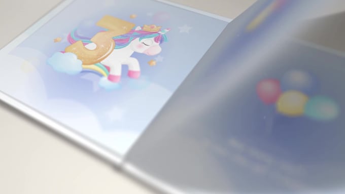make 3d promotional animated video book trailer for marketing