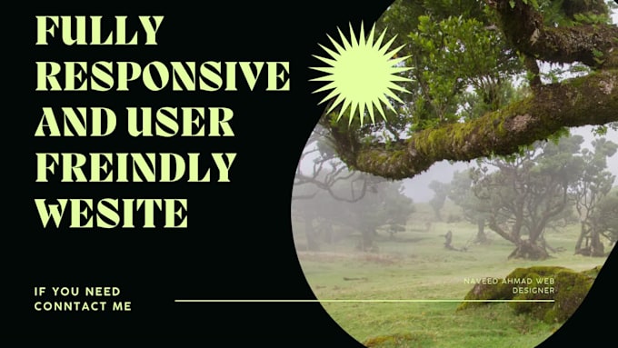 make your website fully responsive and mobile friendly