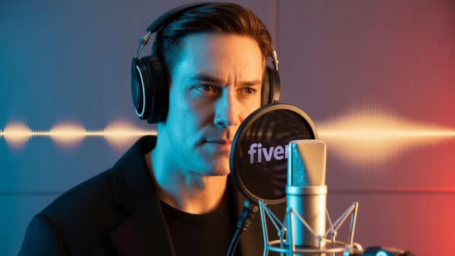 record your deep male voice over for your sfw nsfw, erotic, podcast audiobook