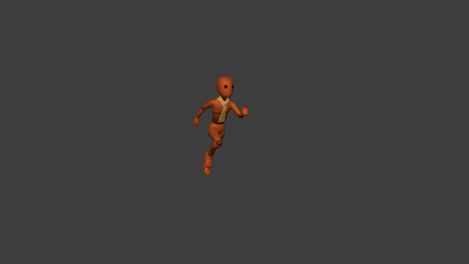 animate a 3d cycle animation