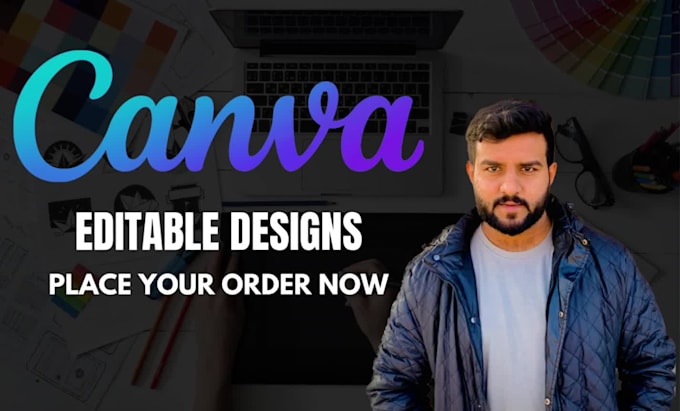 design editable canva template social media post ads banner