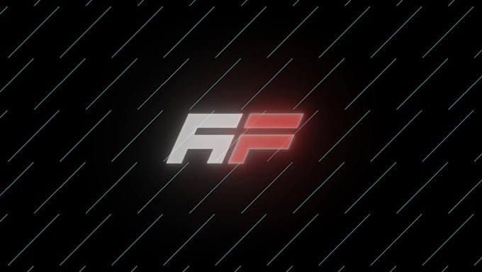 do a fast 2d custom logo animation
