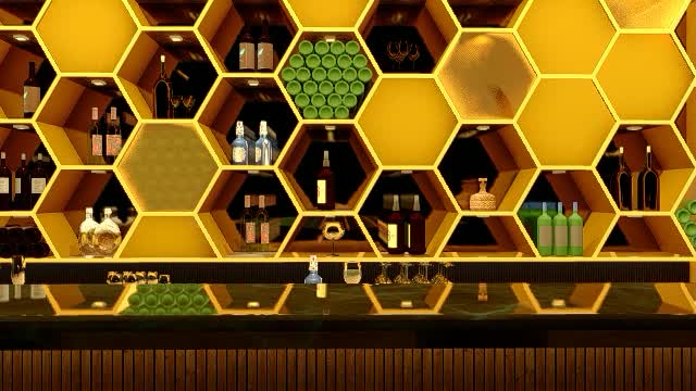 create your bar counter interior design