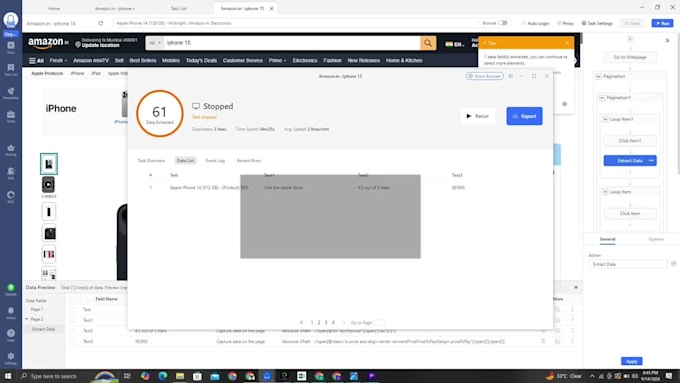 do web scrapping of any website using octoparse under 24 hrs