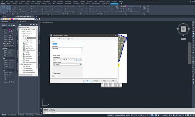 Make survey maps and contour maps in civil 3d and gis by Ahmad01hassan ...