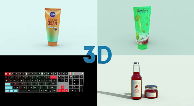 do 3d product modeling 3d product rendering and 3d model for printing