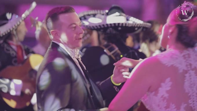 professionally edit your couple wedding film