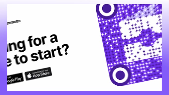 custom promo video for your website or mobile app