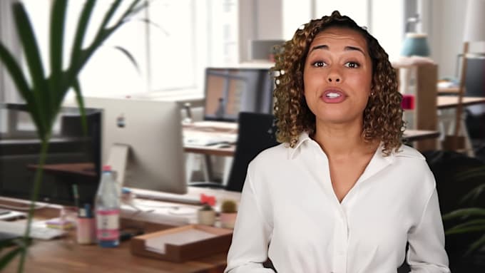 create a female voice over