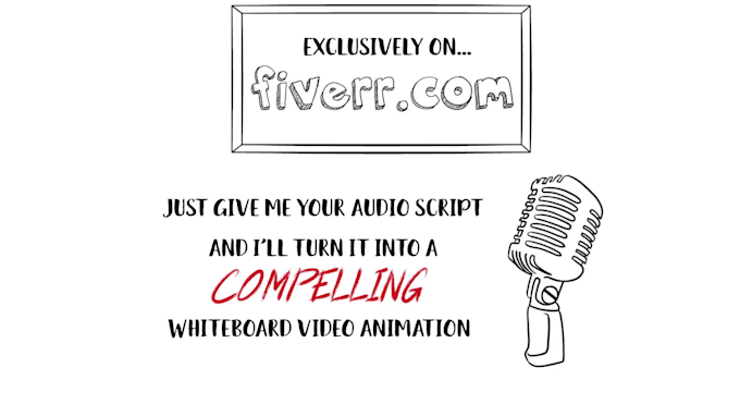 create a whiteboard animation at 75 discount limited time