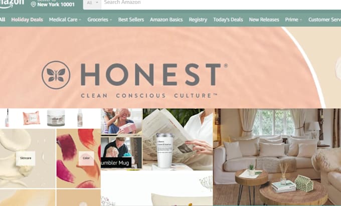 develop amazon storefront design, amazon brand store