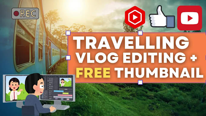 edit a youtube vlog or traveling video