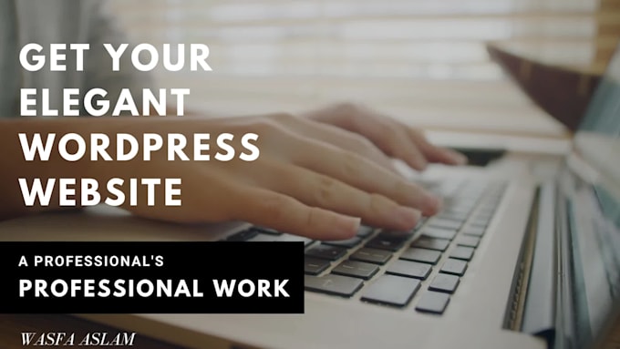 design wordpress website using elementor pro