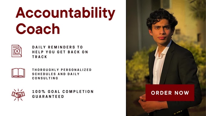 be your personal accountability partner for your personal goals