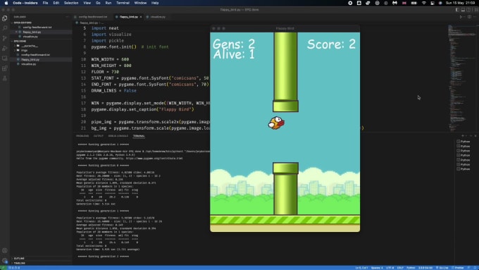 Create a game in python using pygame by Prydatkoo | Fiverr