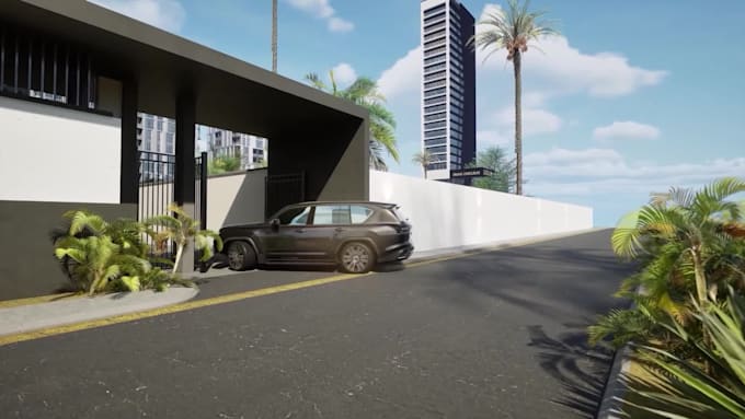 do architectural design with  3d animation unreal engine