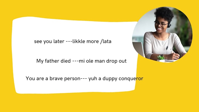 teach you jamaican patois