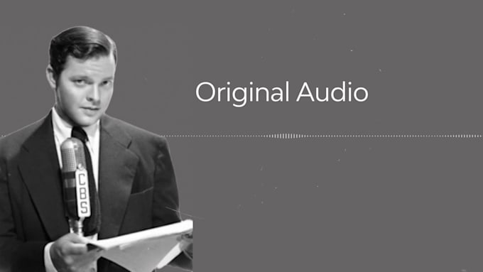 restore and enhance old audio recordings