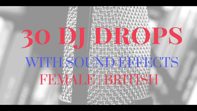 send 30 sexy premade drops with london urban voice