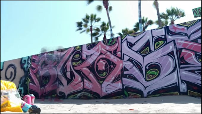 create a custom  graffiti digital or on canvas