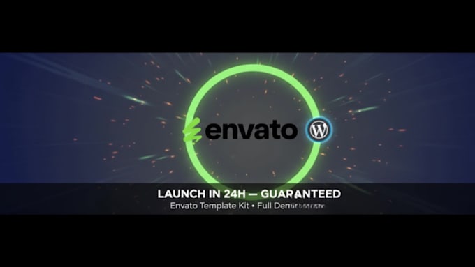 install and customize envato template kit, wordpress themes and elements kit