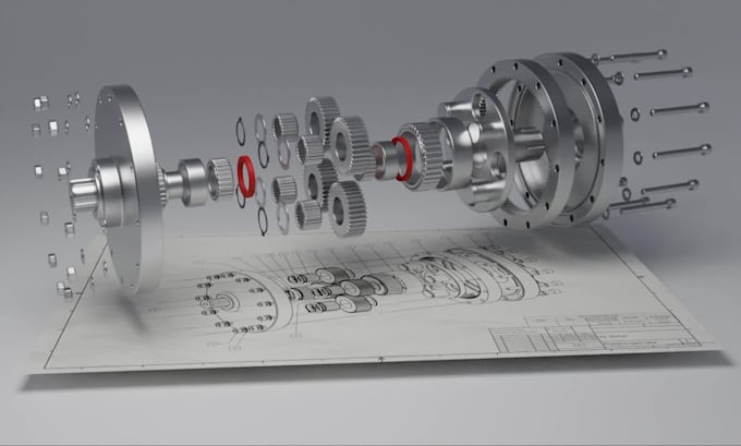 render industrial 3d product animation video