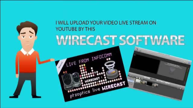 create live video stream on youtube by waircast software
