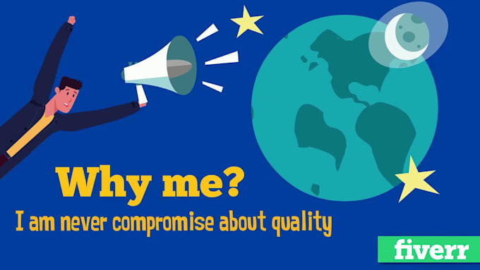 create animated explainer video or promotional video ads