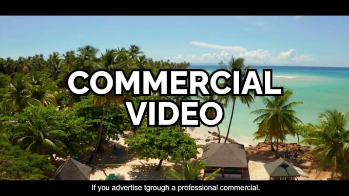 create a custom commercial video ad