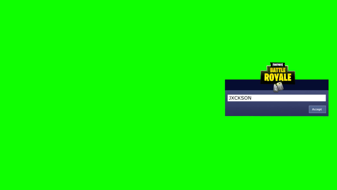Make Green Screen Creator Code Also Intro Fortnite To Promote By Jxcksonxix