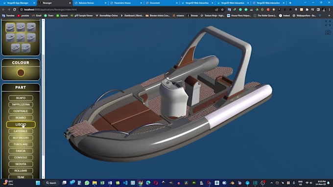 create 3d product configurator and web app