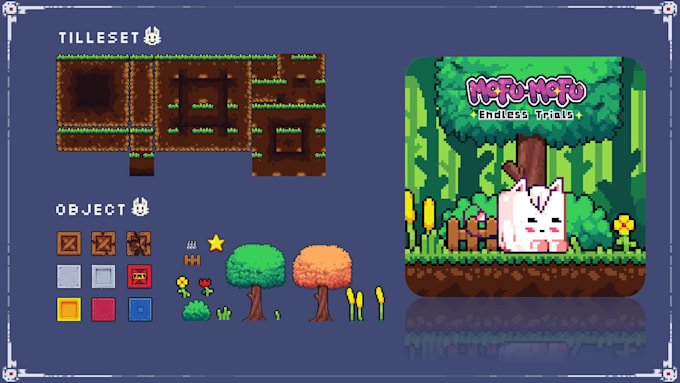 create custom pixel art tilesets for 2d games