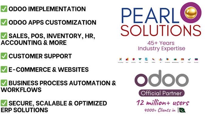 expert odoo erp enterprise implementation