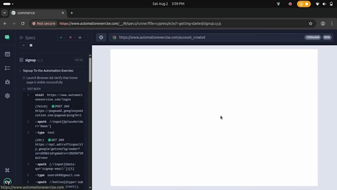 do automation testing using cypress and playwright