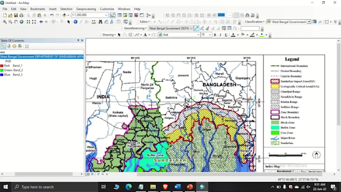 do map digitizing and georeferencing