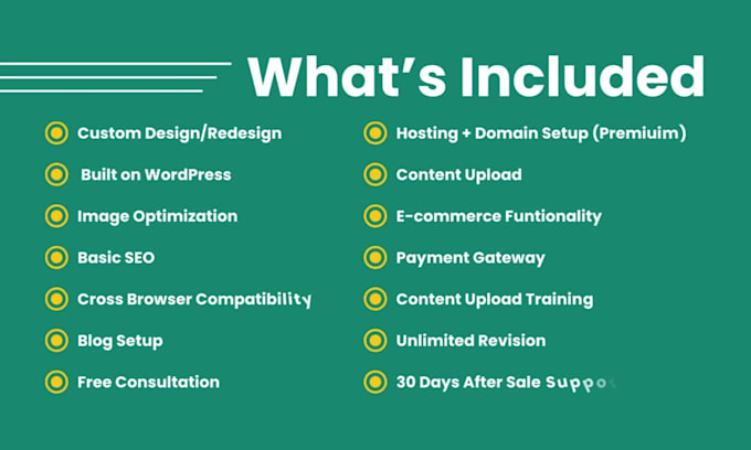 create wordpress website for small business startup