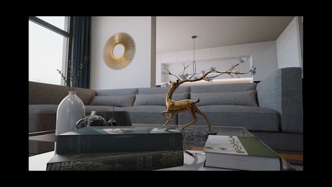 do 3d interior design and rendering