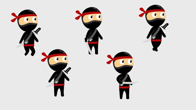 dynamic 2d character animations for games, ads, and projects
