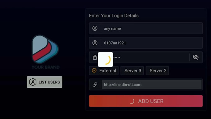 rebrand your android iptv app with admin panel