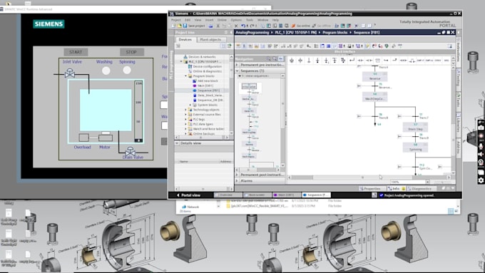 write siemens s7 1500, 1200, 300 and 400 plc programs